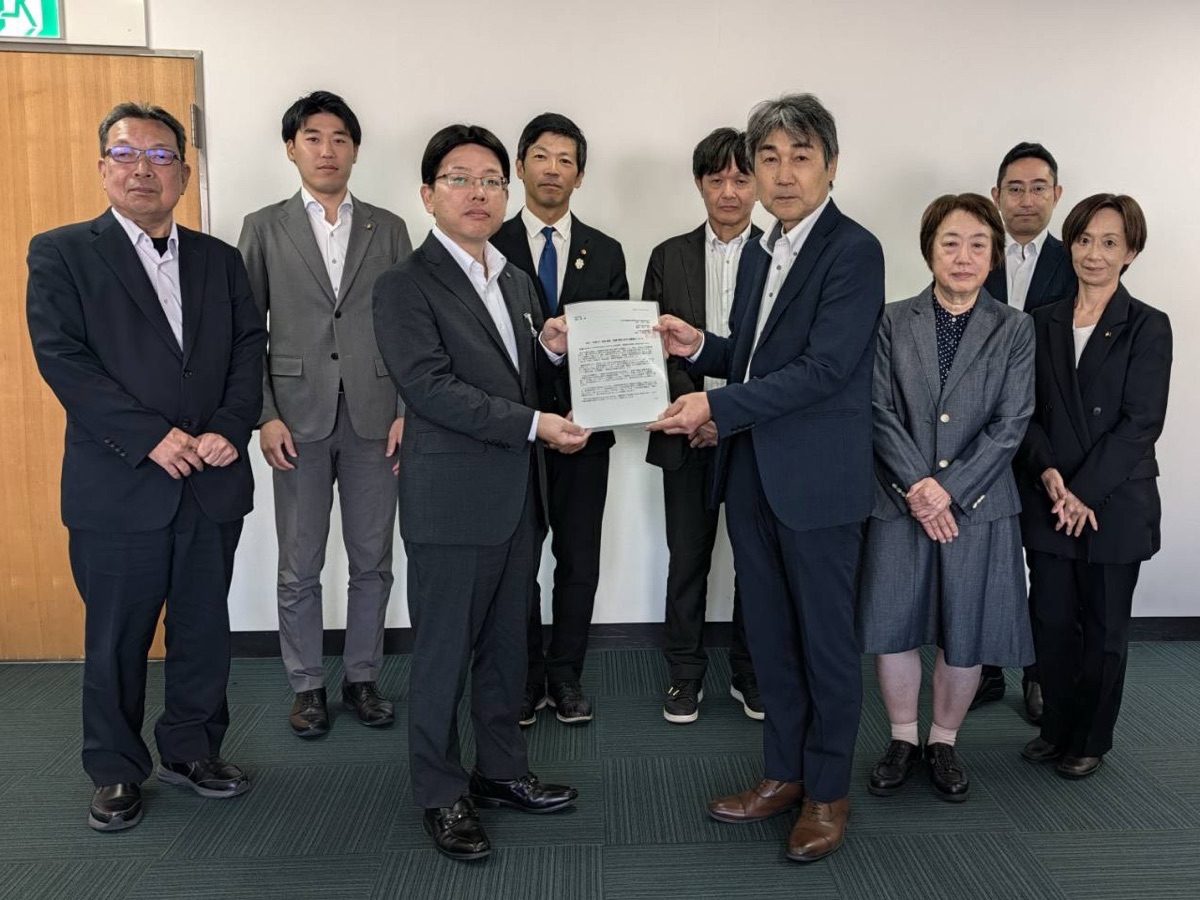 「連合市民の会」議員団と共に要請しました